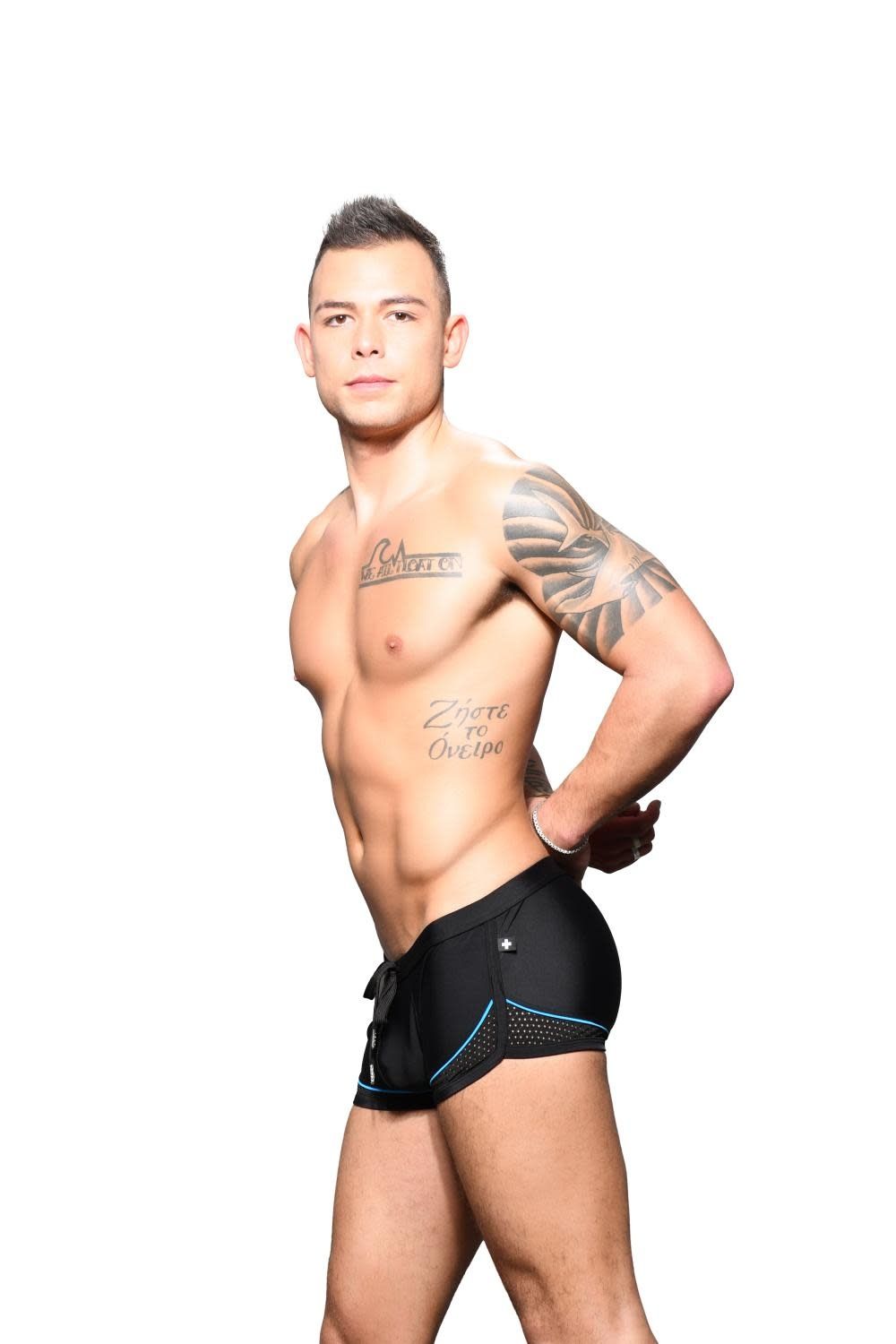 Team Mesh Trunk, Color: Black, Size: Small