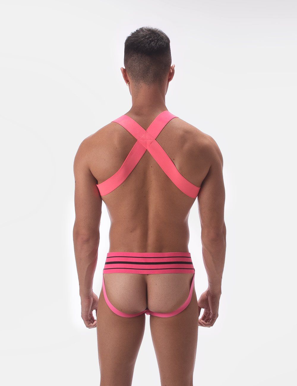 Leonsh Harness - Neon Pink, Size: Small