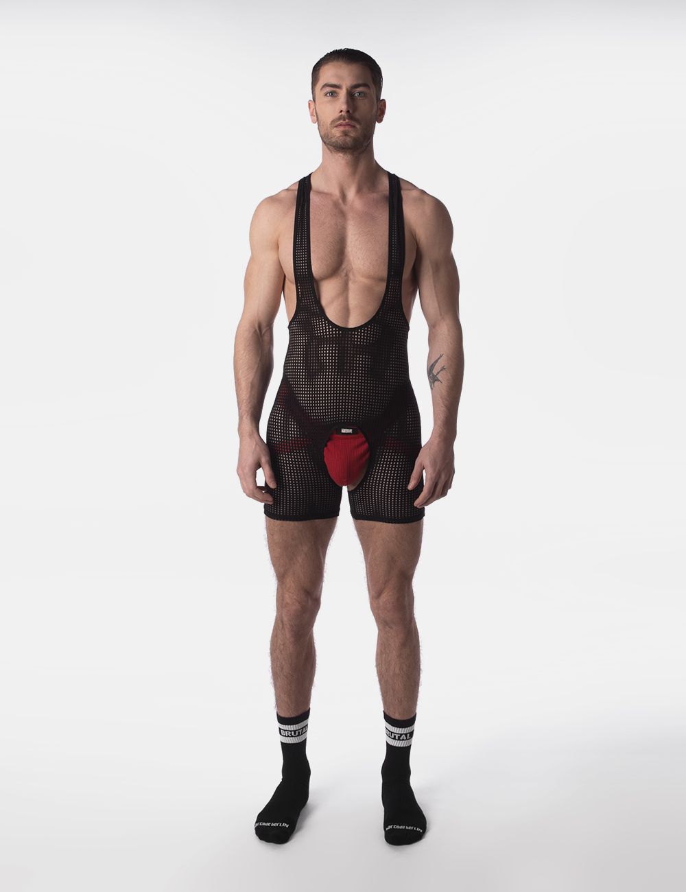 Pan Singlet, Color: Black, Size: Small