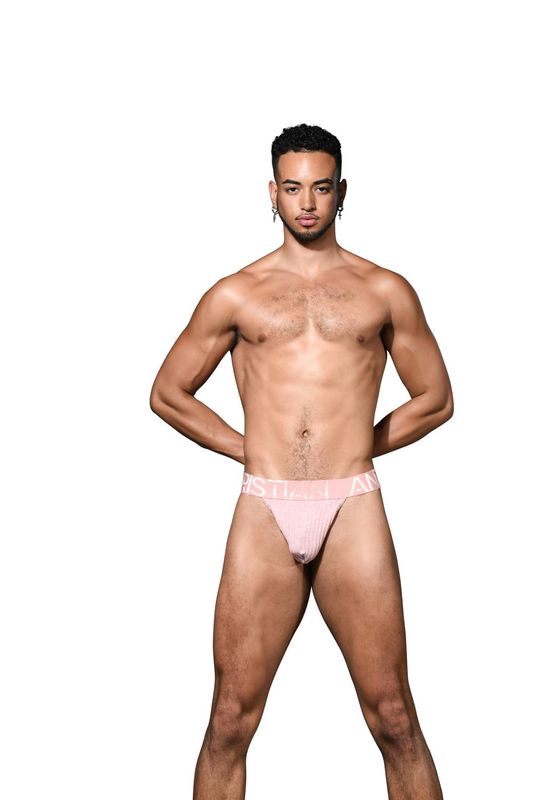 Essential Rib Y-Back Thong w/ ALMOST NAKED