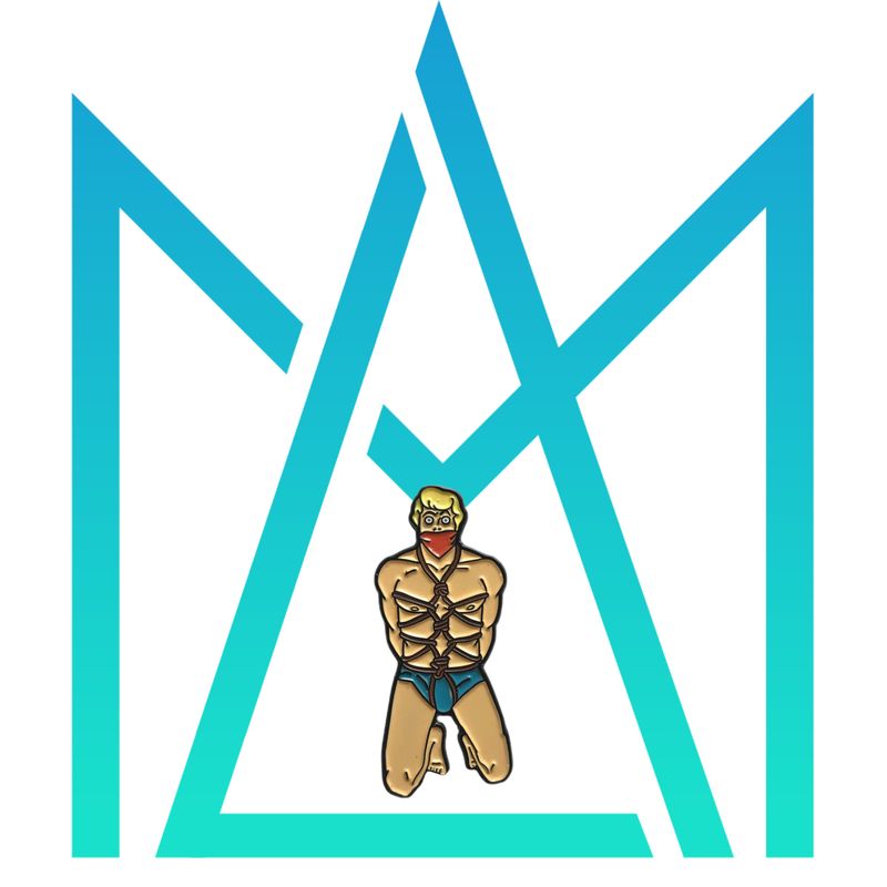 The Blonde Guy Pin The Blonde Guy Pin