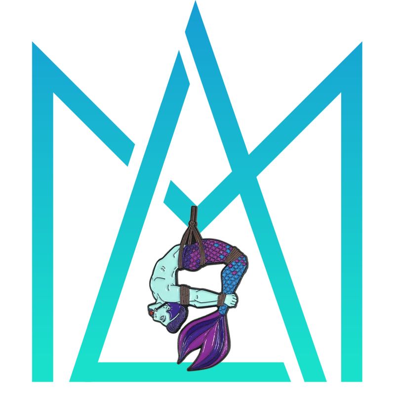 Merman ( Blue ) Pin Merman ( Blue ) Pin