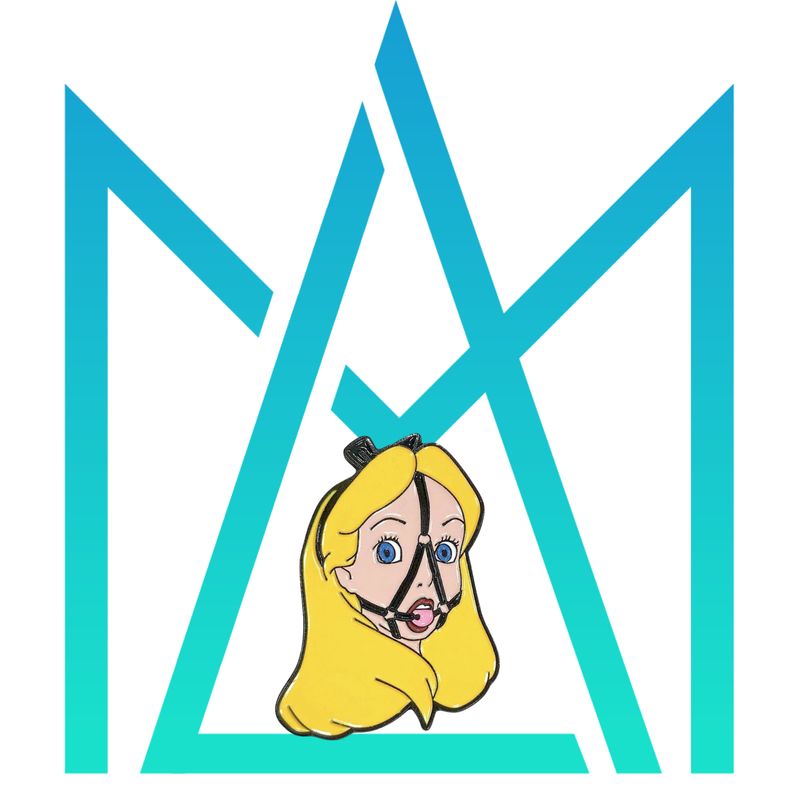 Lady in Wonderland Pin Lady in Wonderland Pin