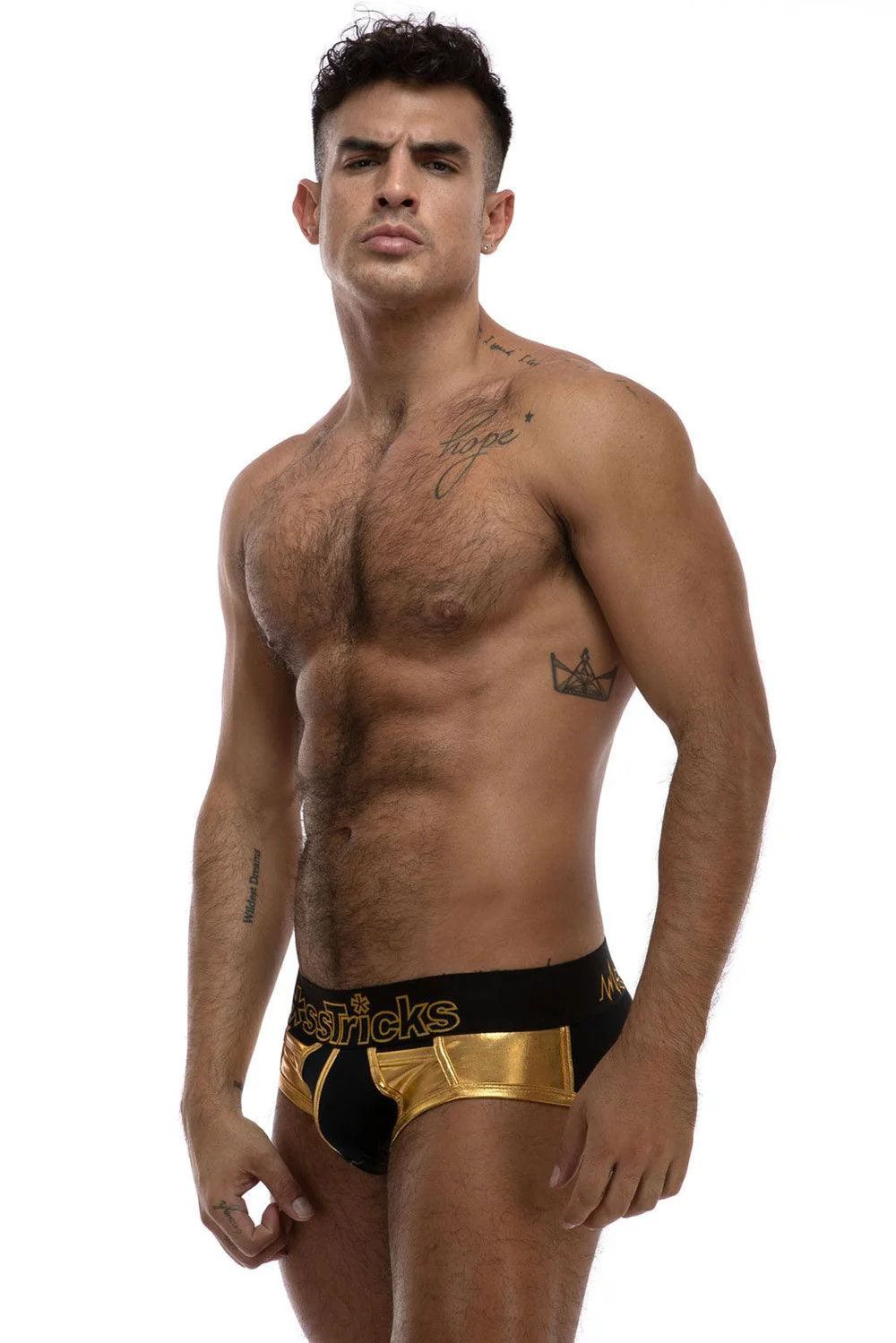 Pocket Brief, Size: Medium, Color: Golden Glory