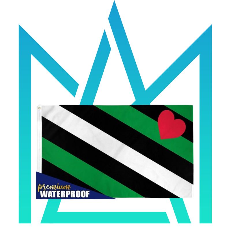 Polyester Leather Boy Flag 3' x 5'