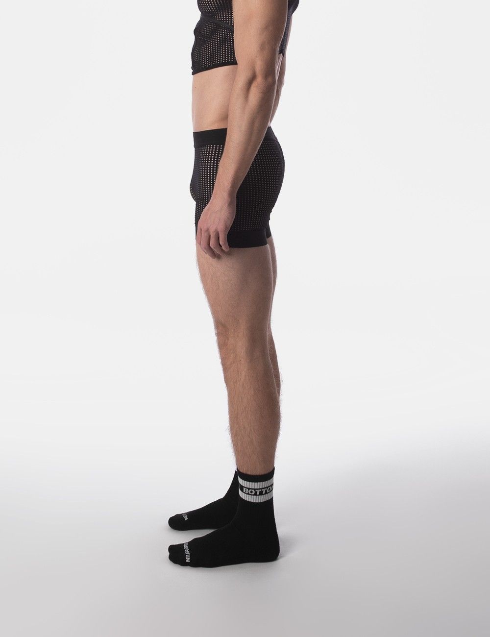 Mesh Short Rupo , Color: Black, Size: Small