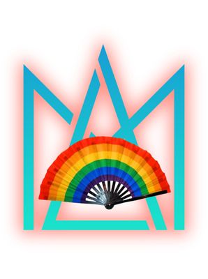 Rainbow Arch Snapping Fan