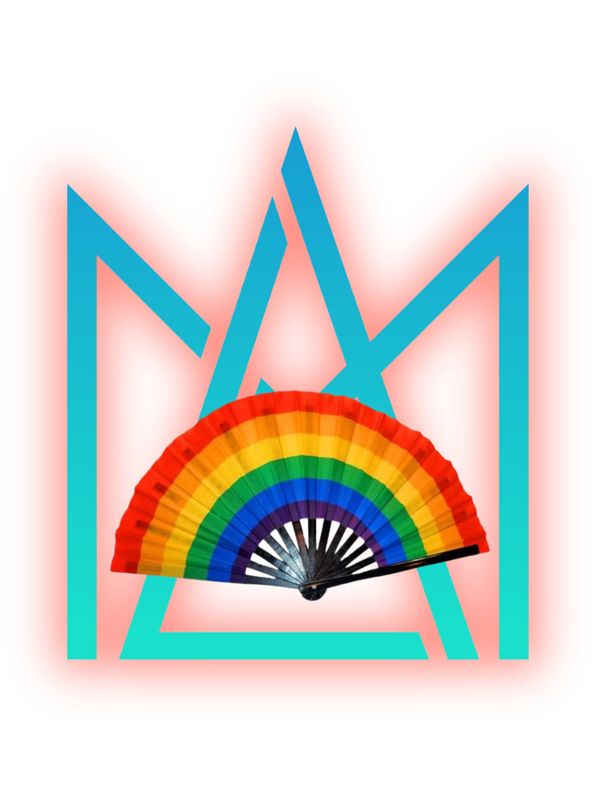 Rainbow Arch Snapping Fan