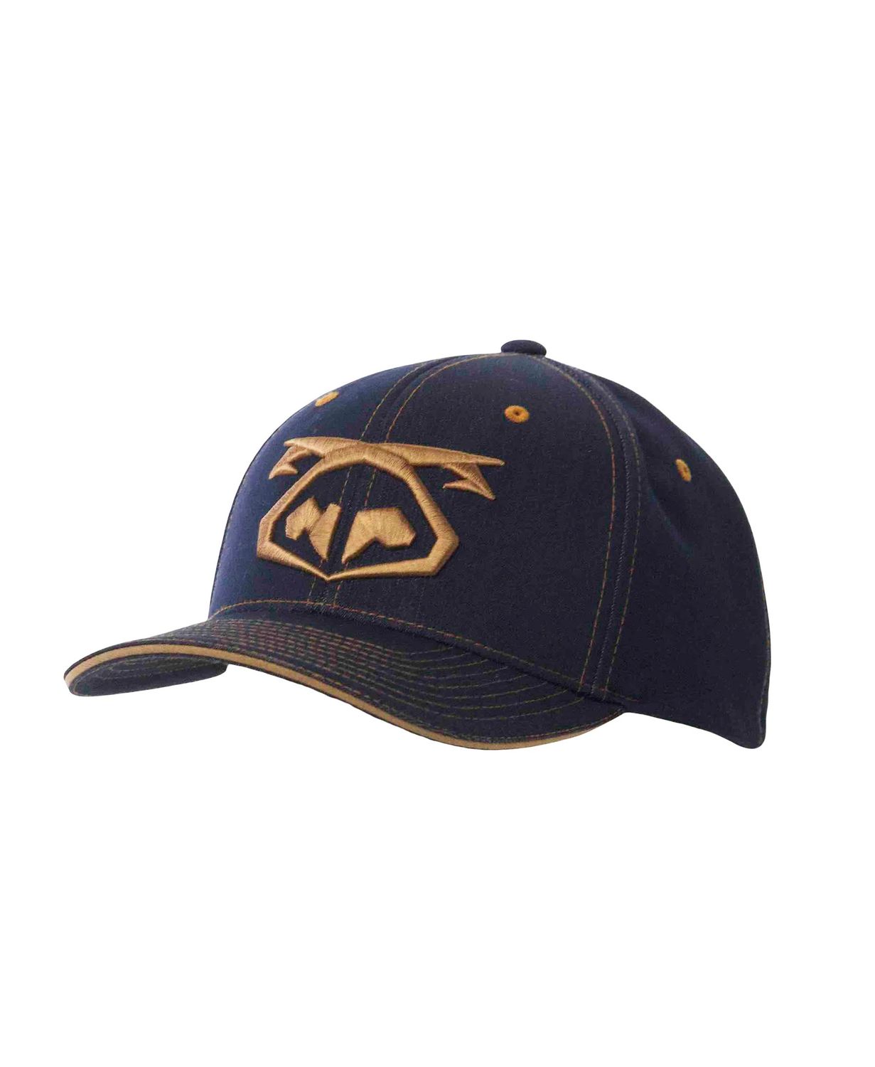 Denim Snout 2-Tone Cap - Raw Indigo, Size: S/M