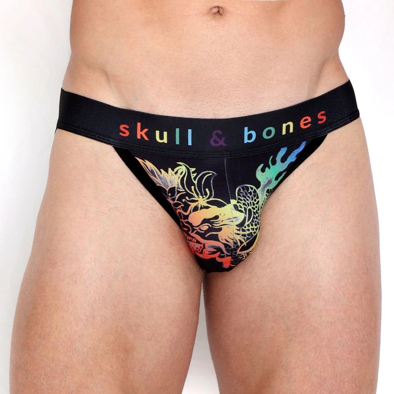 Ombre Japanese Dragon Sport Brief