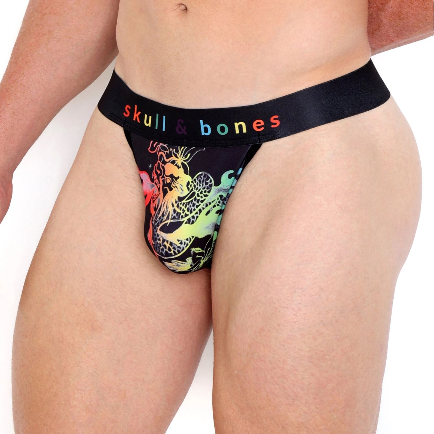 Ombre Japanese Dragon Thong, Size: Small