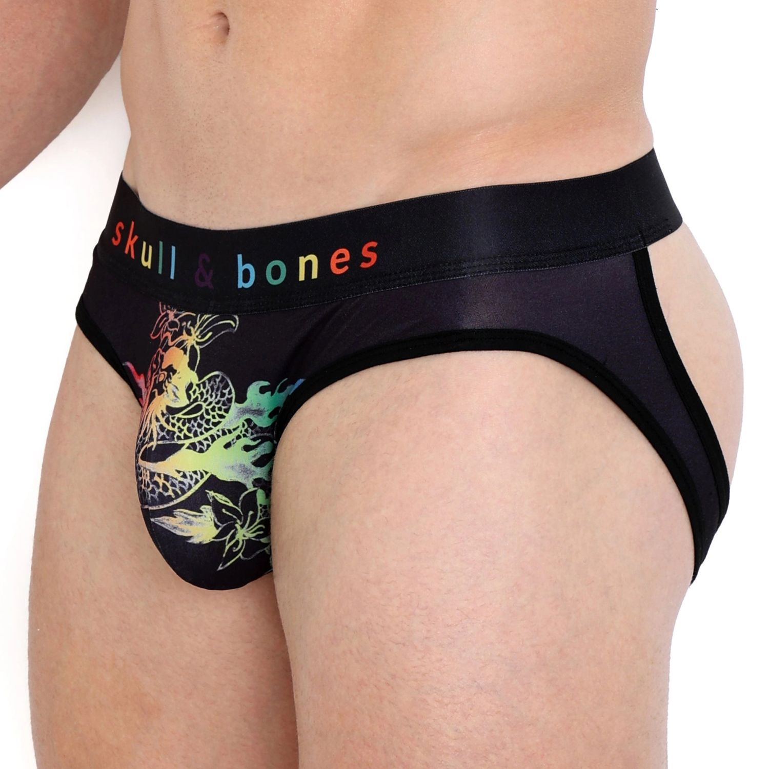 Ombre Japanese Dragon Y-Jock, Color: Medium