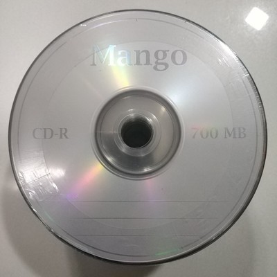 Mango CD-R, 700mb, 80min 52x, Pack of 50