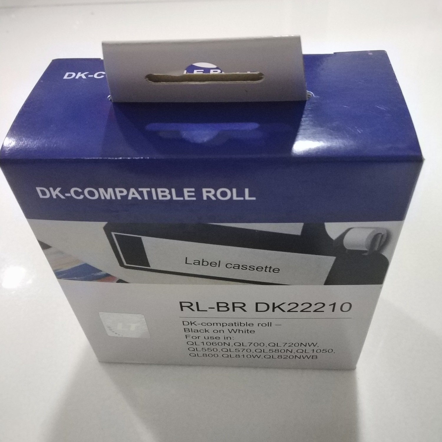 Compitable Label Cassette, Dk22210, DK Compatable Roll, 29mm x 30.48mtrs Compitable Label Cassette, Dk22210, DK Compatable Roll, 29mm x 30.48mtrs