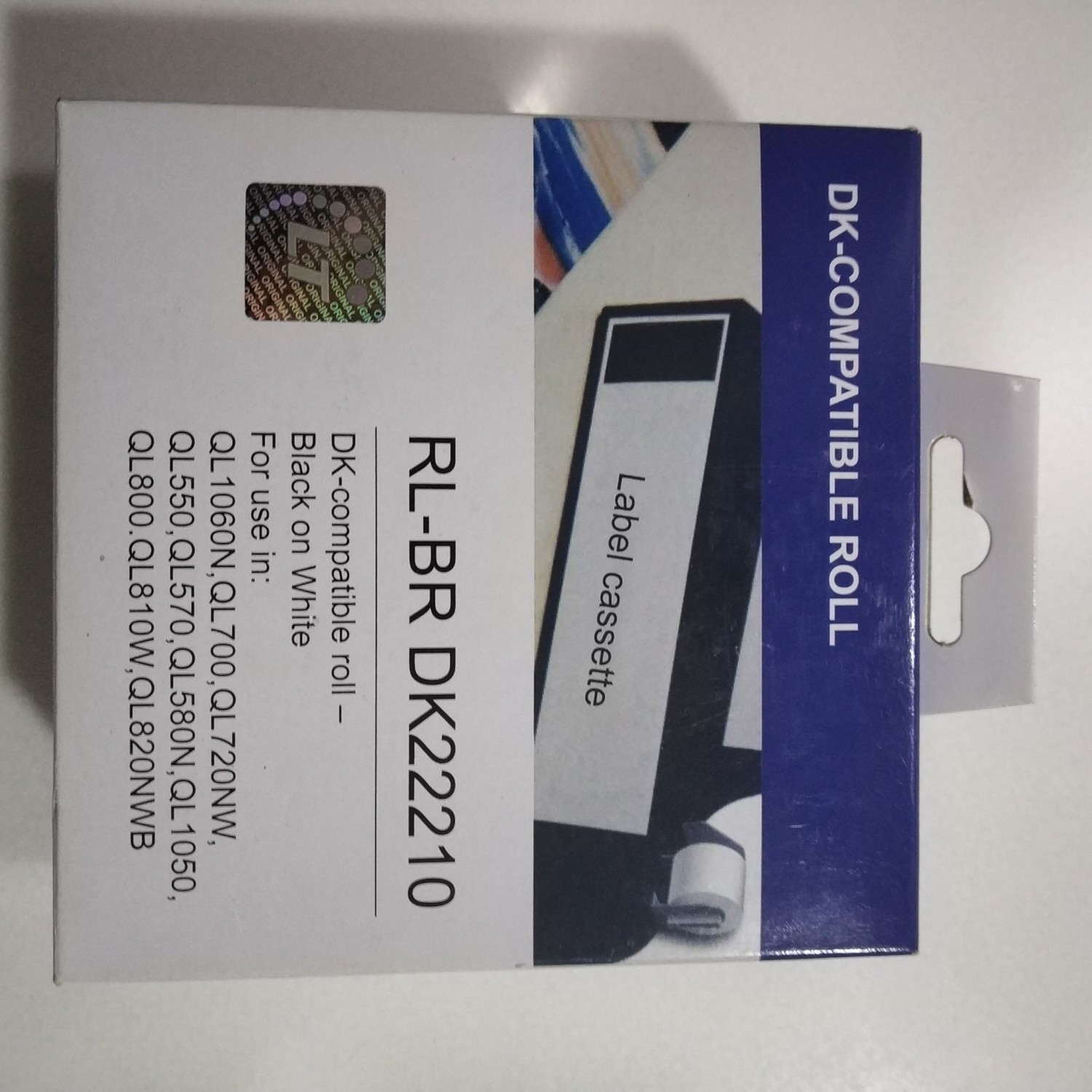 Compitable Label Cassette, Dk22210, DK Compatable Roll, 29mm x 30.48mtrs Compitable Label Cassette, Dk22210, DK Compatable Roll, 29mm x 30.48mtrs