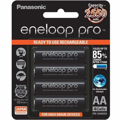 Panasonic Eneloop Pro 2550mAh Rechargeable Battery Panasonic Eneloop Pro 2550mAh Rechargeable Battery