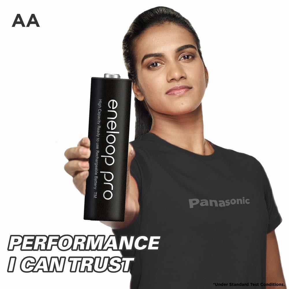 Panasonic Eneloop Pro AA, 2550mAh Rechargeable 4-Battery Panasonic Eneloop Pro AA, 2550mAh Rechargeable 4-Battery