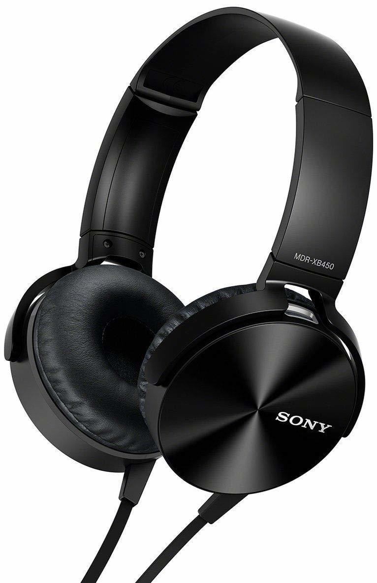Sony MDR-XB450 Headphones Black Without Mic, Rs.1520