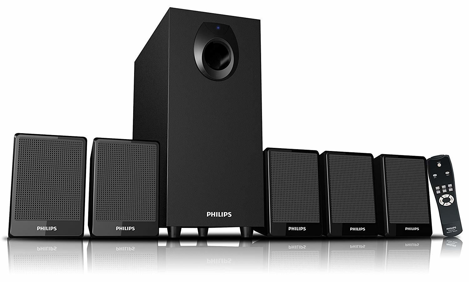 Philips DSP 2800 5.1 Speaker System , without