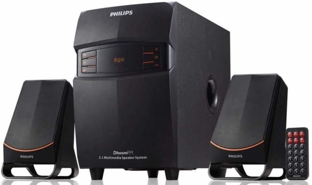 Philips MMS-2550F/94 2.1 Channel Multimedia Speakers System, Black