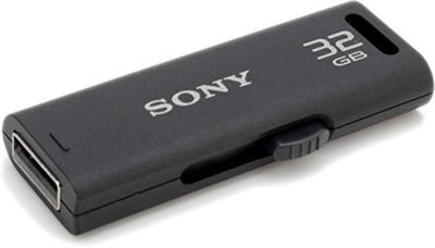 Sony 32GB Micro Vault GR Pen Drive, Black
