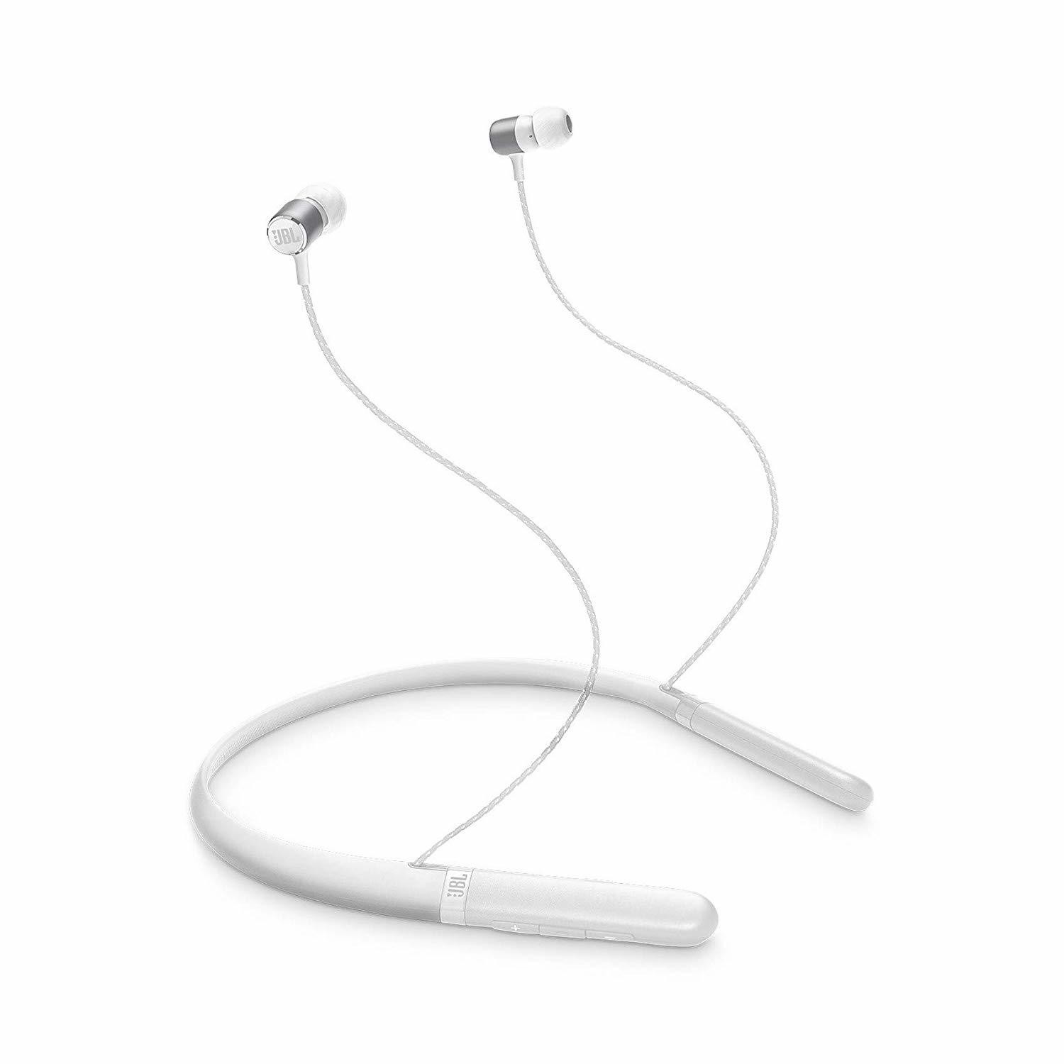 JBL LIVE 200BT Wireless in-ear Neckband Headphone, White