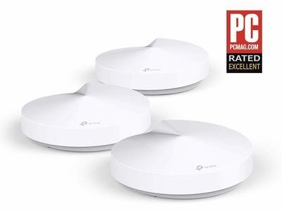 TP-Link Deco M5 Home Wi-fi System Mesh Router, Pack of 3 TP-Link Deco M5 Home Wi-fi System Mesh Router, Pack of 3