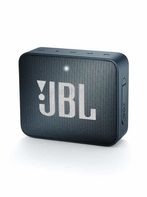 JBL GO 2 Portable Bluetooth Waterproof Speaker, Navy