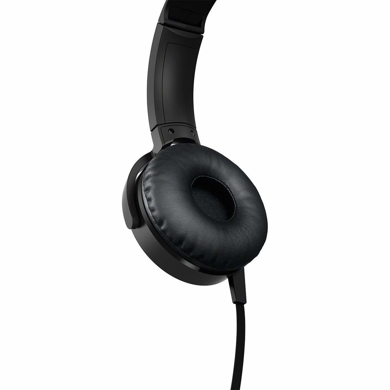 Sony MDR-XB450AP On-Ear Headphones, Black Sony MDR-XB450AP On-Ear Headphones, Black