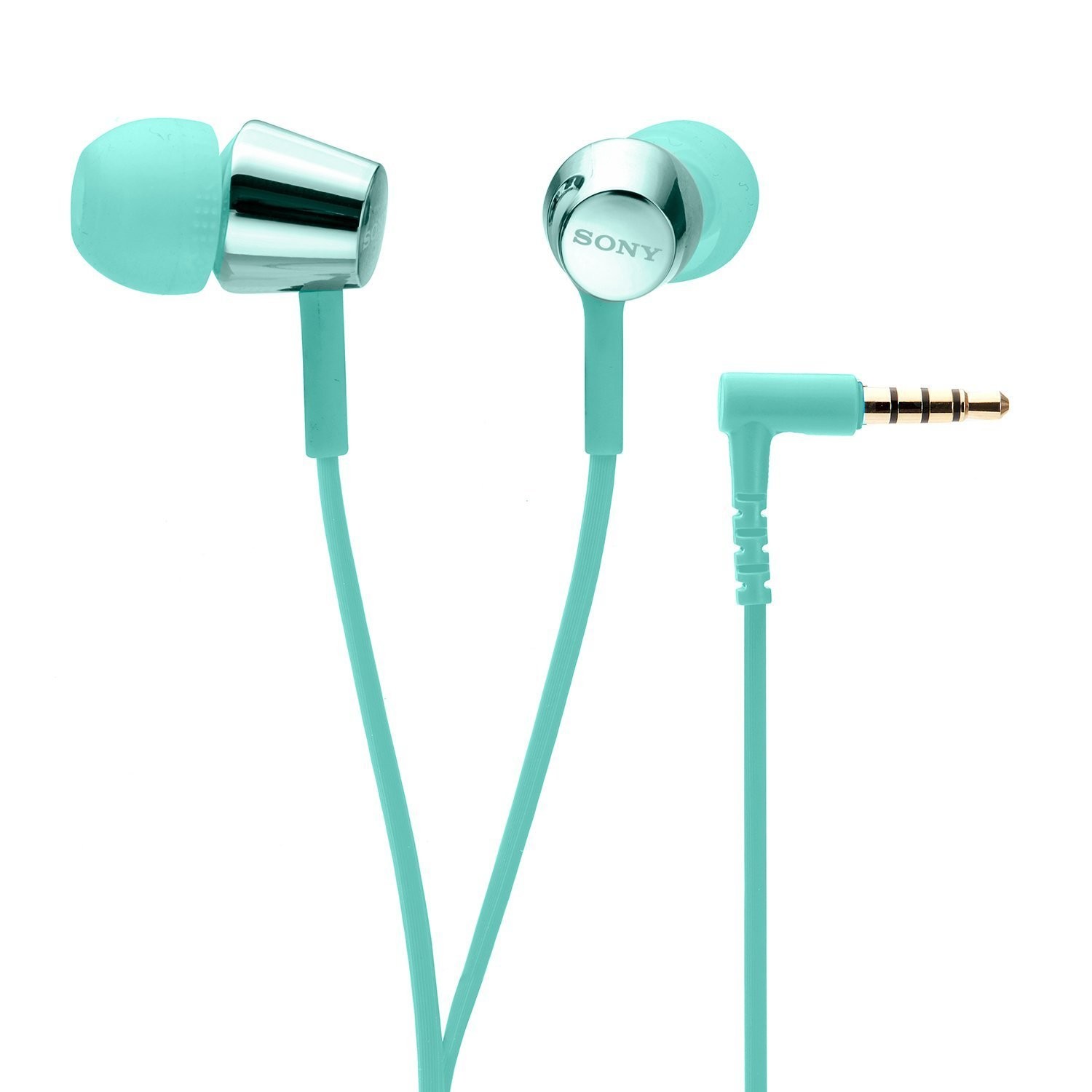 Sony MDR-EX155 in-Ear Headphones, Light Blue