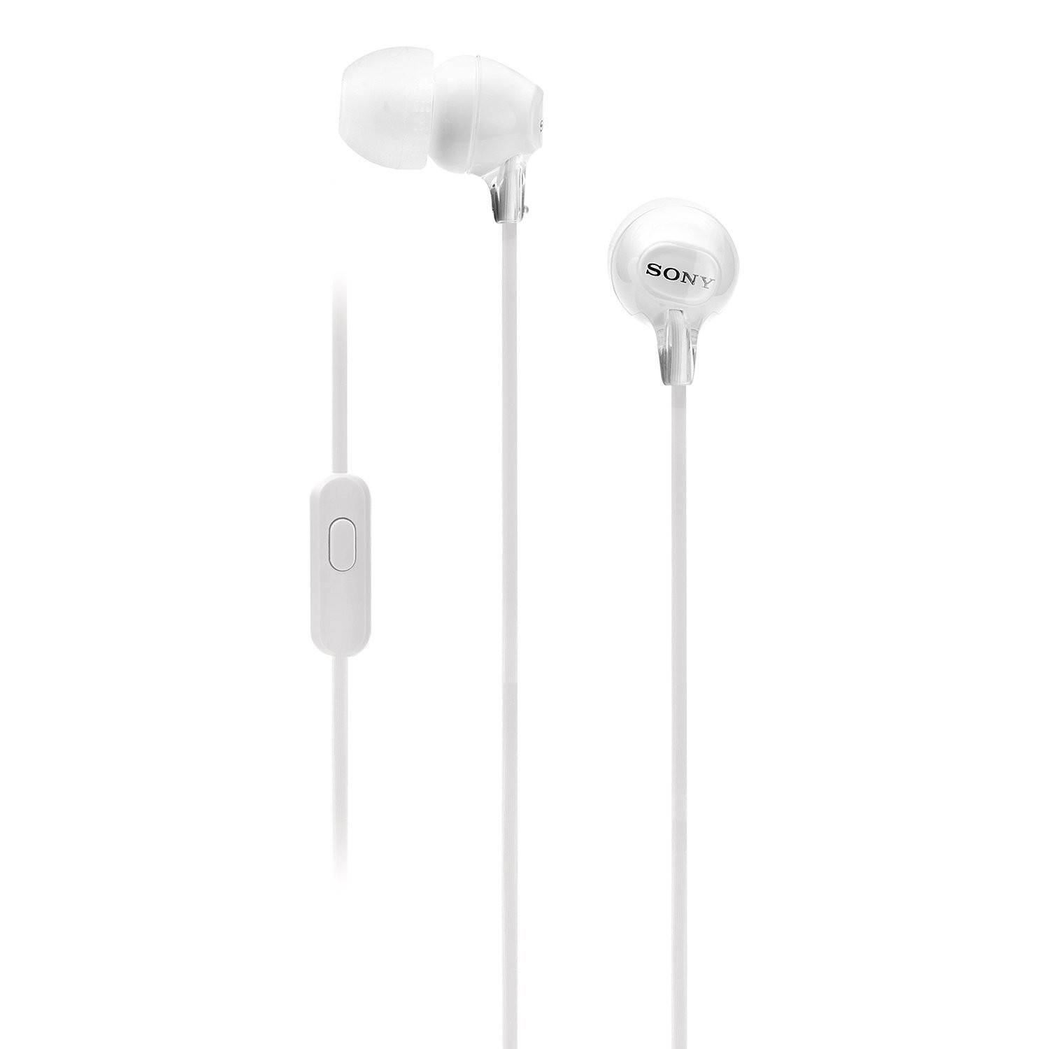 Sony MDR-EX15AP In-Ear Stereo Headphones with Mic, White` - Rs.770