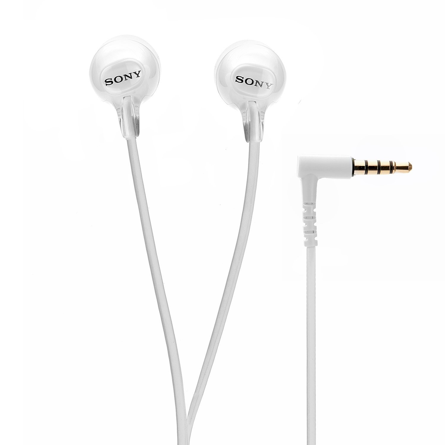 Sony MDR-EX15AP In-Ear Stereo Headphones with Mic, White` Sony MDR-EX15AP In-Ear Stereo Headphones with Mic, White`