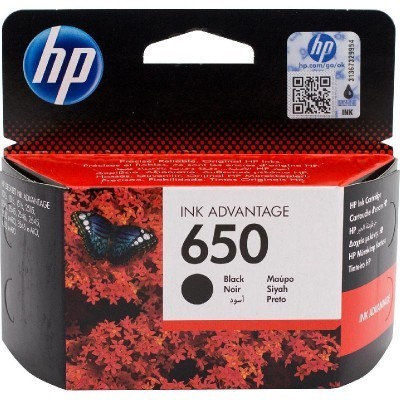 HP 650 Black Ink Cartridge, Rs.1450