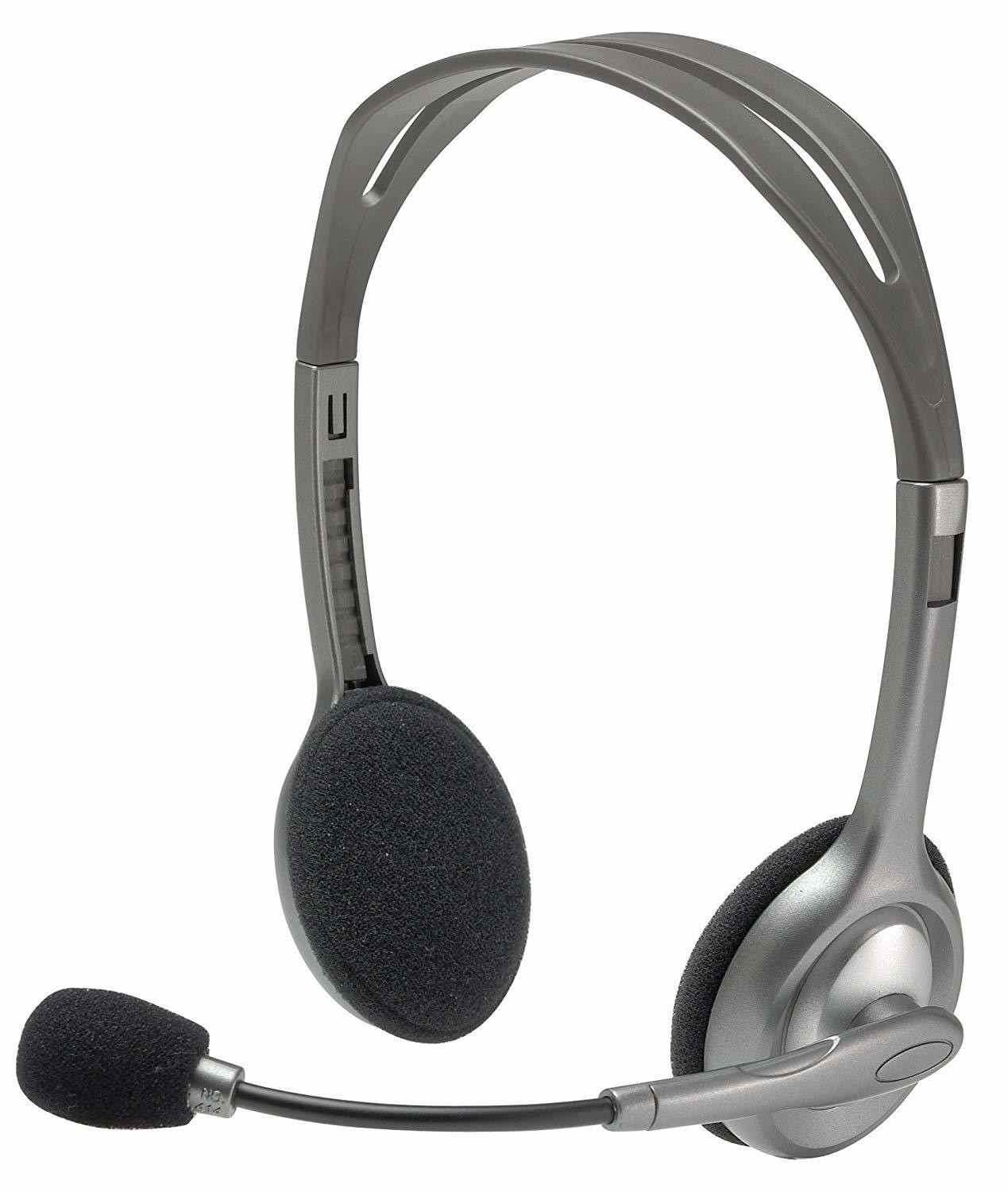 Logitech H110 Stereo Headset With Mic Logitech H110 Stereo Headset With Mic