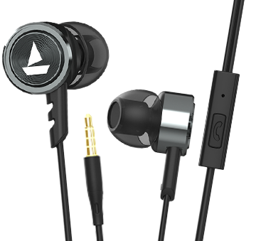 boAt BassHeads 122 Wired Earphone, Gun Metal boAt BassHeads 122 Wired Earphone, Gun Metal