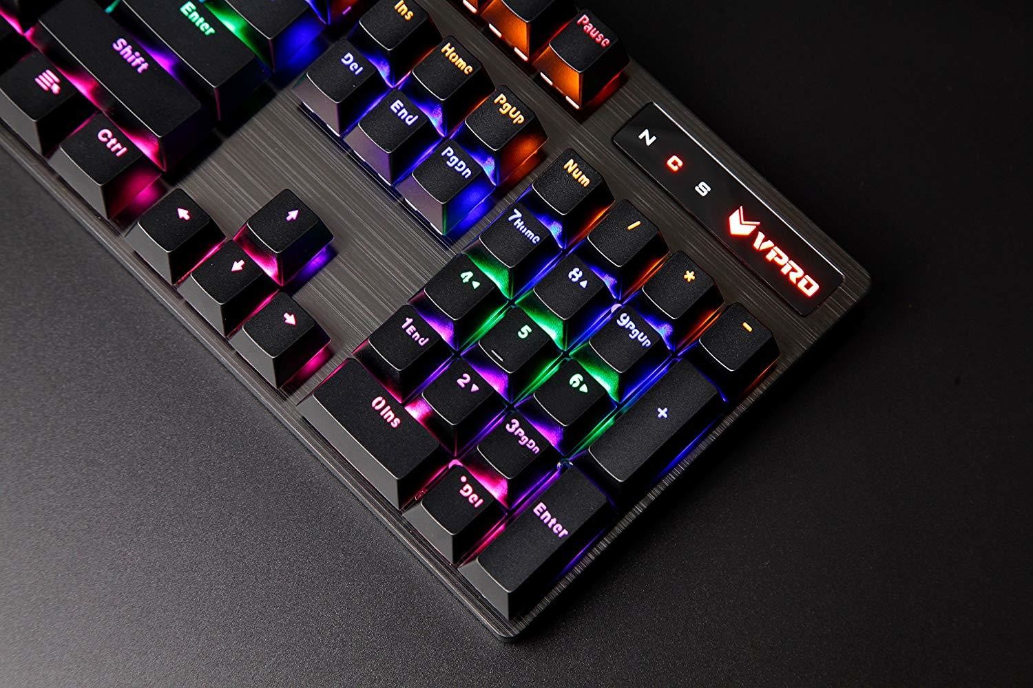 Rapoo V500 Pro Mechanical Gaming Keyboard, Black Rapoo V500 Pro Mechanical Gaming Keyboard, Black