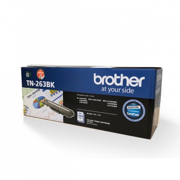Brother TN-263 Black Toner Cartridge