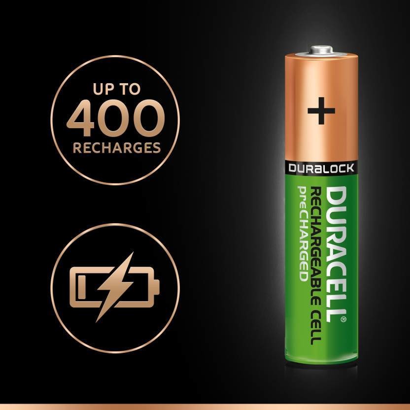 Duracell AAA, 2 Battery, 900mAh, Rechargeable Duracell AAA, 2 Battery, 900mAh, Rechargeable