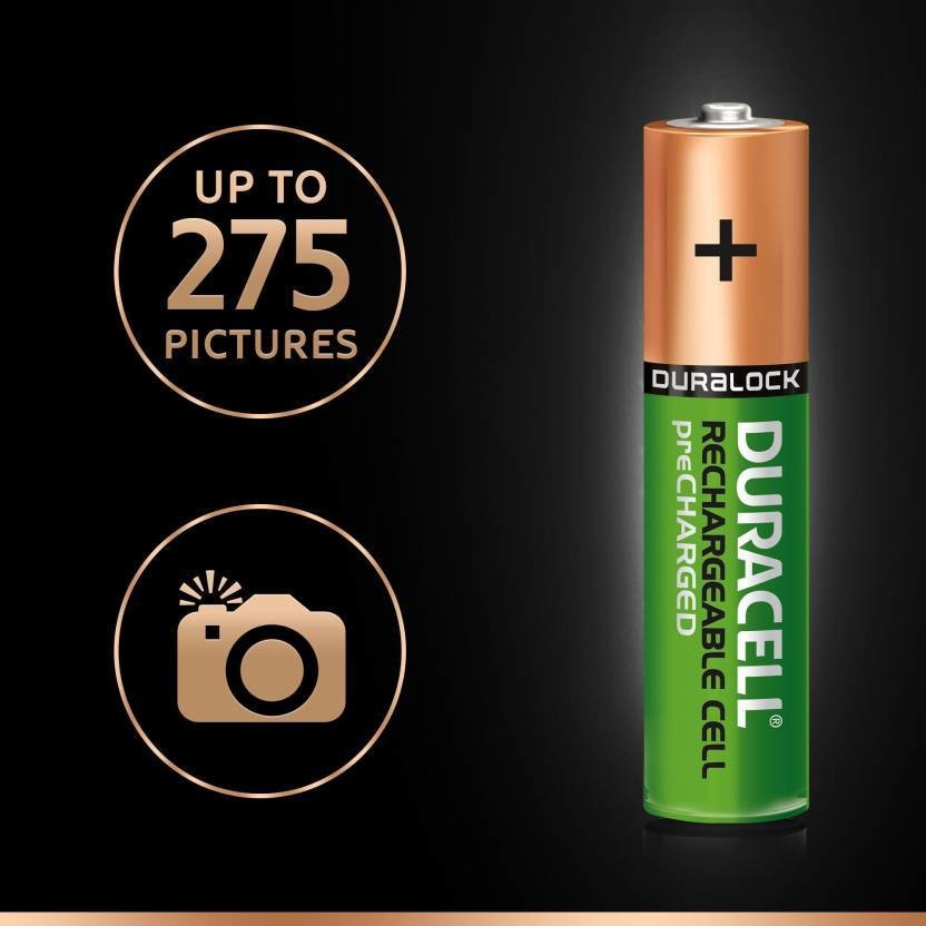 Duracell AAA, 2 Battery, 900mAh, Rechargeable Duracell AAA, 2 Battery, 900mAh, Rechargeable