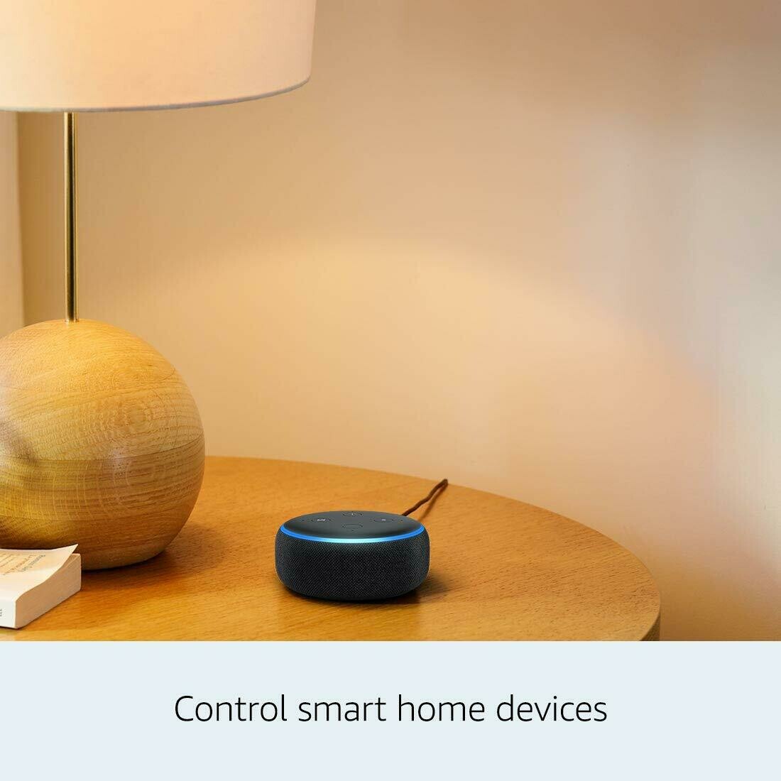 Amazon Echo Dot 3th Gen, Alexa Smart Speaker, Black