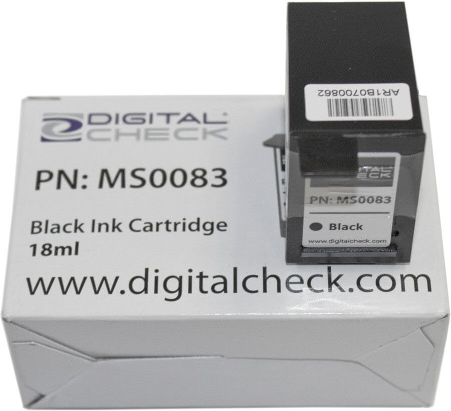 Digital Check MS0083 Black Ink Cartridge
