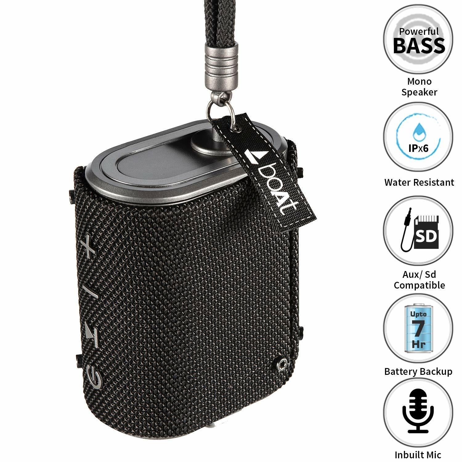 boAt Stone Grenade Portable Bluetooth 