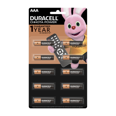 Duracell Chhota Power, AAA, 10 Batteries Duracell Chhota Power, AAA, 10 Batteries