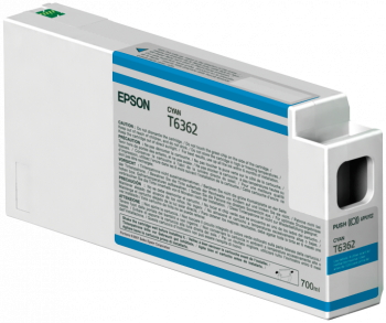 Epson T6362 Ink Cartridge, Cyan, 700ml Epson T6362 Ink Cartridge, Cyan, 700ml