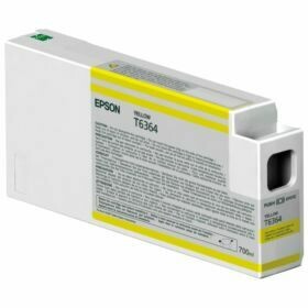 Epson T6364 Ink Cartridge, Yellow, 700ml Epson T6364 Ink Cartridge, Yellow, 700ml