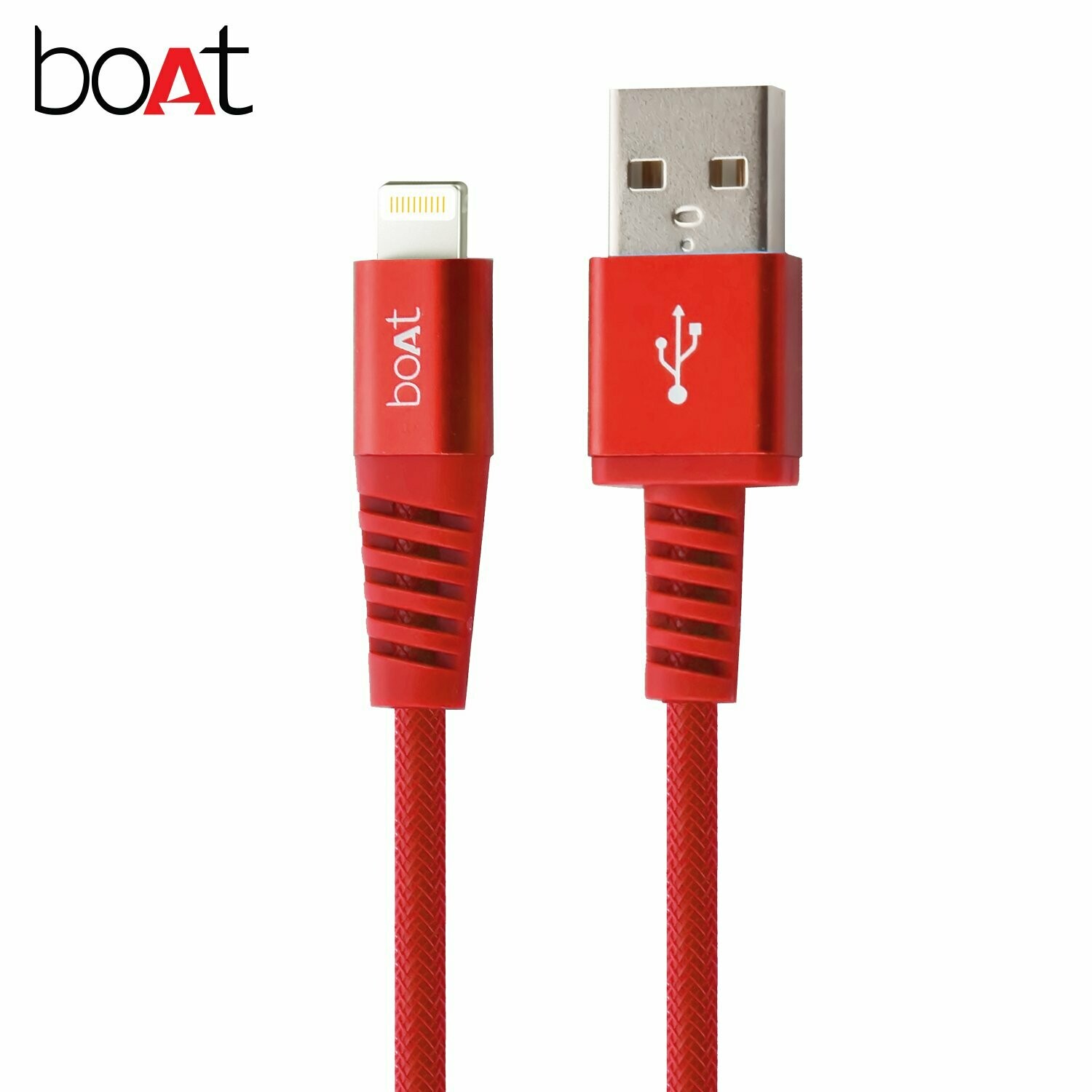 boAt 1.5mtr USB to Lightning Cable, Red