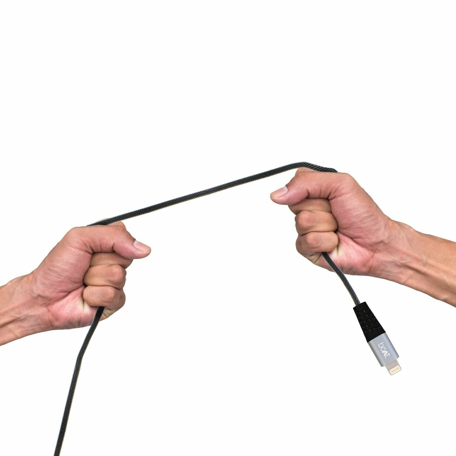 boAt 1mtr USB to Lightinng Data Cable, Grey