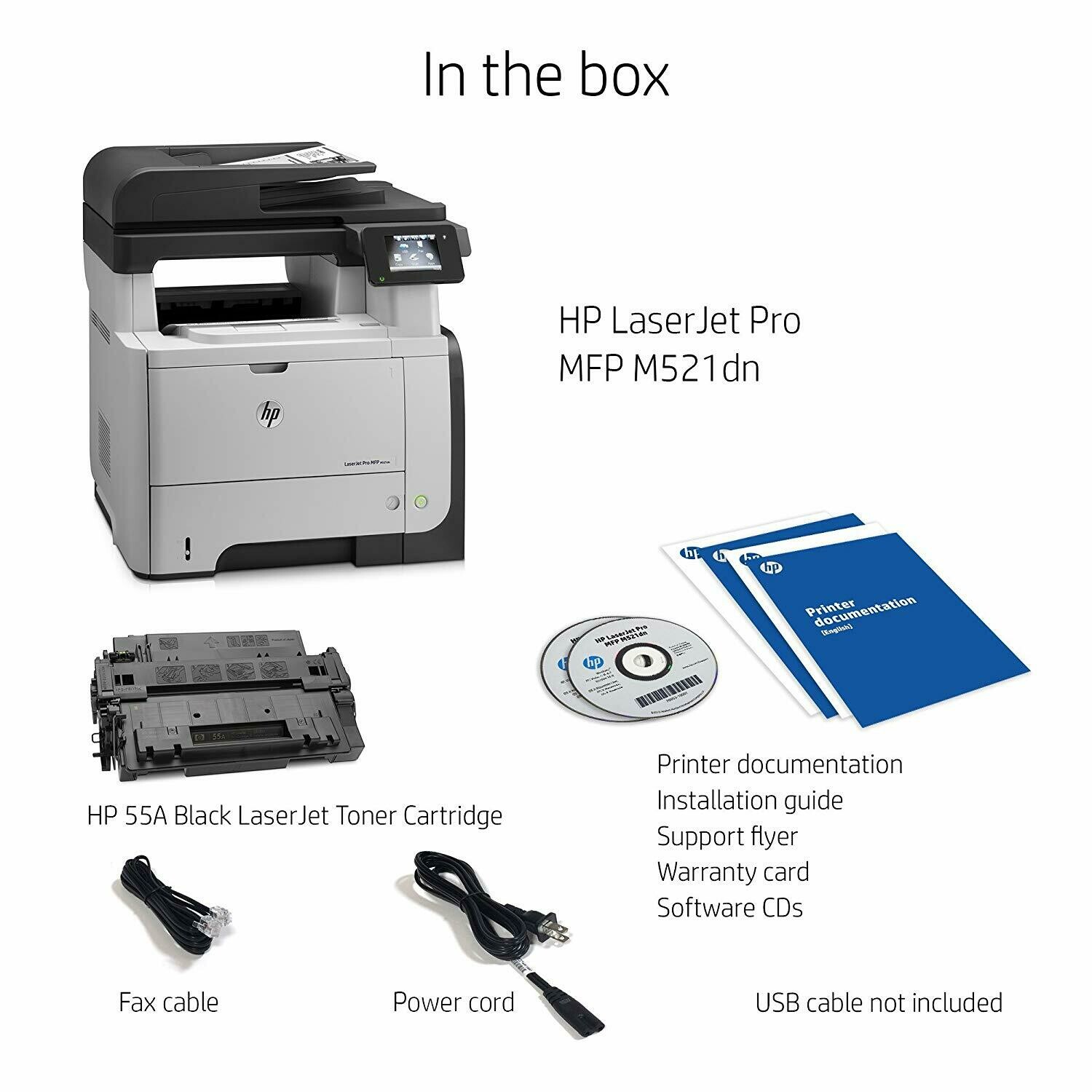 hp laserjet mfp m521