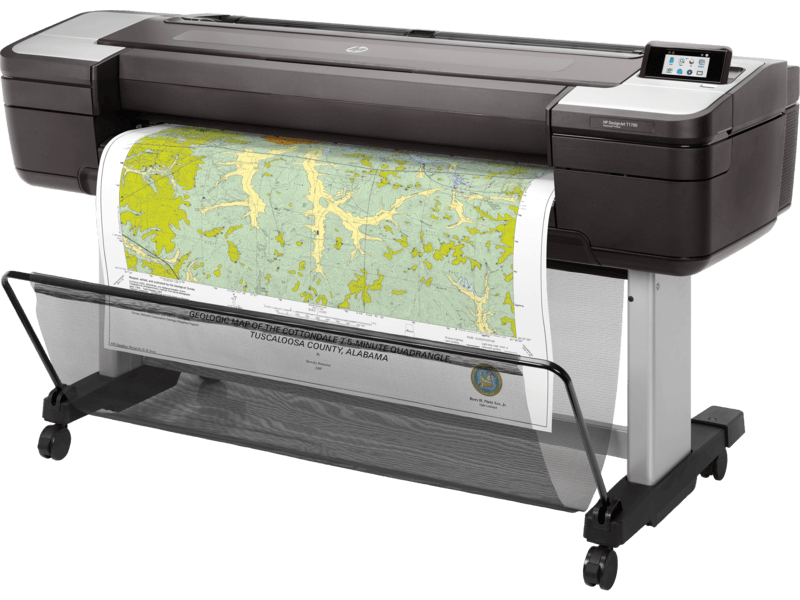 HP DesignJet T1700 44-in PostScript Printer (1VD87A)