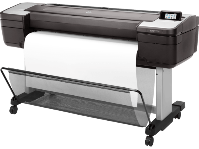 HP DesignJet T1700dr 44-in Postscript Printer (1VD88A)